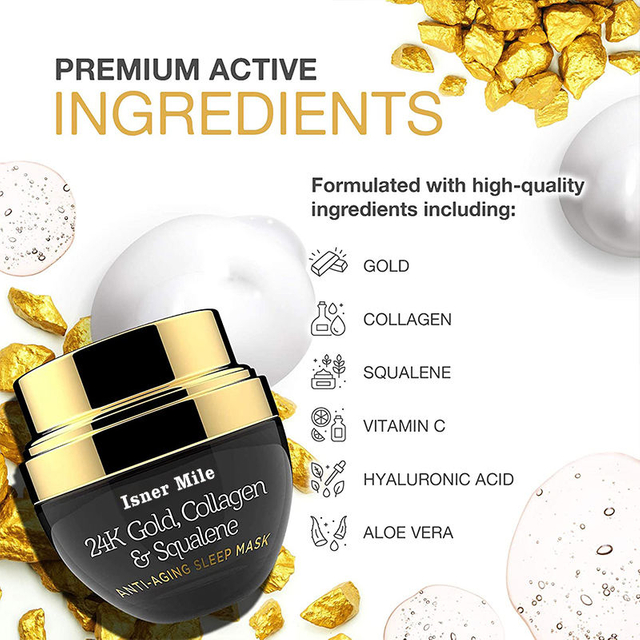 repair skin and reduce wrinkles organic ingredients tighten skin natural quality skin care mask