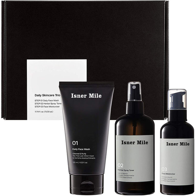 anti-aging facial care natural materials for gentle skin care men's skin care suit