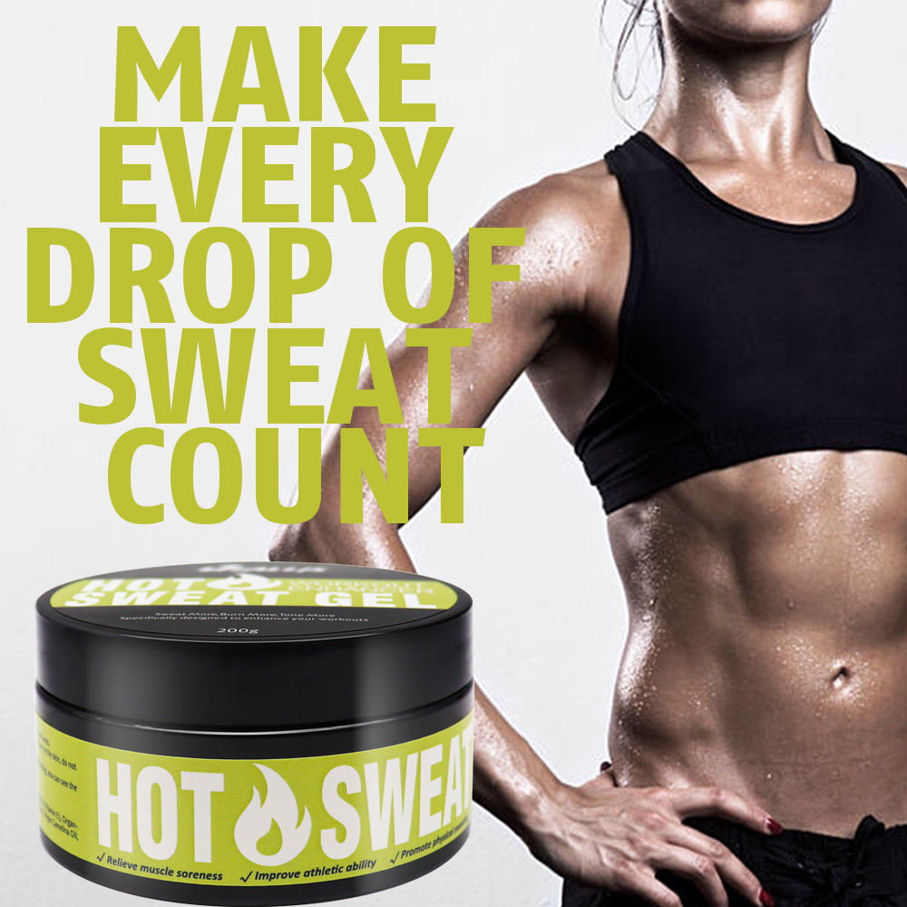 Private Label Sweat HOT Cream Loss Weight Workout Enhancer Cream Fat Burning Slimming gel