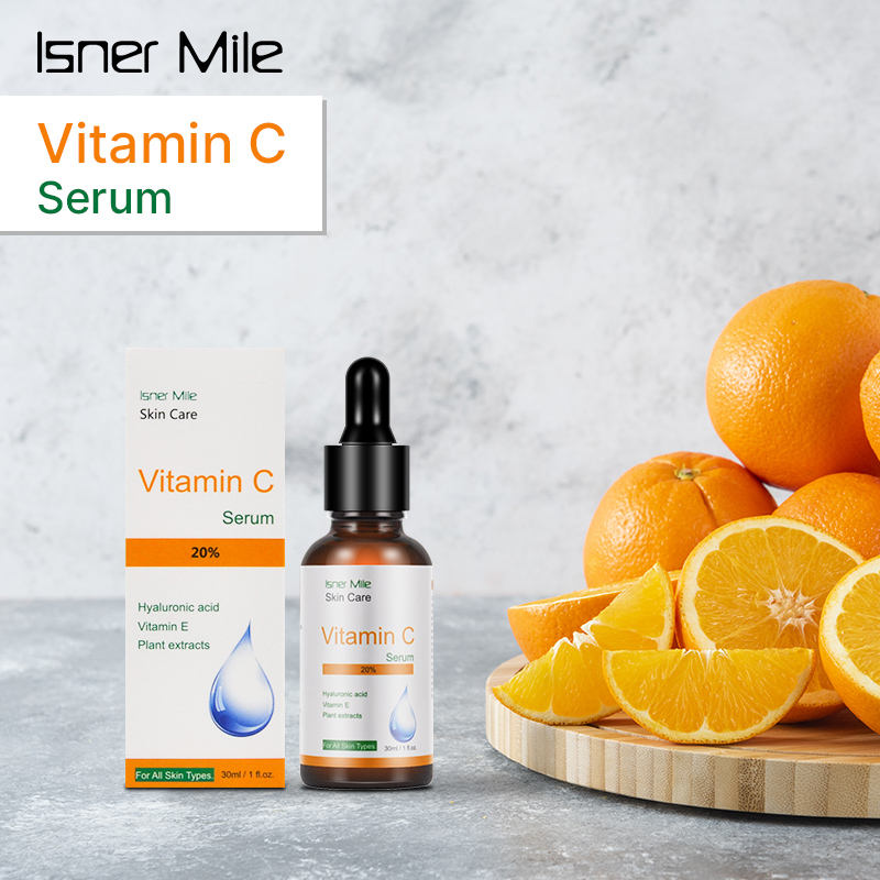 OEM ODM Private Label Lightening Anti-aging Vitamin C 20% Facial Skin Care Serum