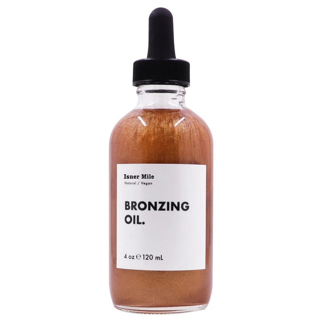 Isner Mile OEM/ODM Private Label Moisturizing Shimmering Tanning Shine Body Sun-kissed Bronzer Glow Oil