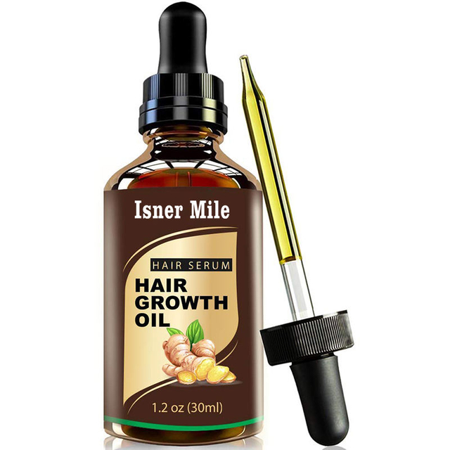 Vegan natural anti-hair care loss serum essential argan oils grow hair growth oil