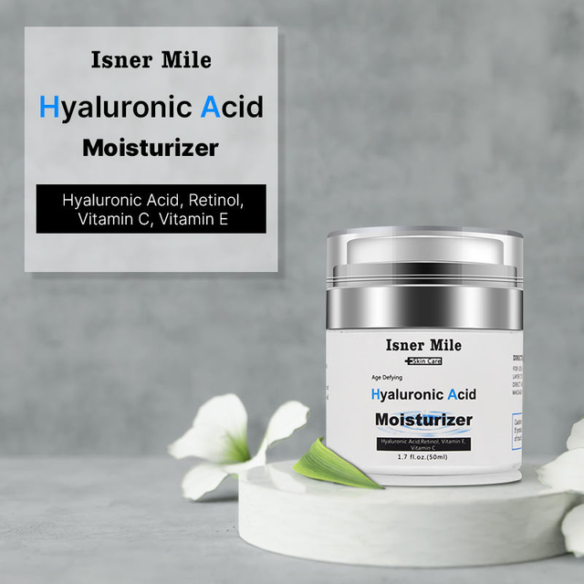 Skin Care Hyaluronic Acid Moisturizer Vitamin E Night Face Cream