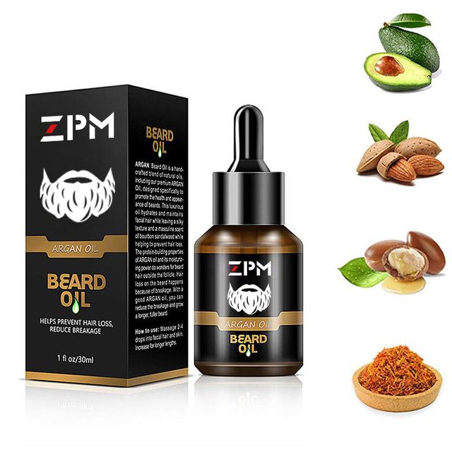 100% Natural Organic Vegan Beard Care Beard Oils Products for Black Men Growth Beard Oil