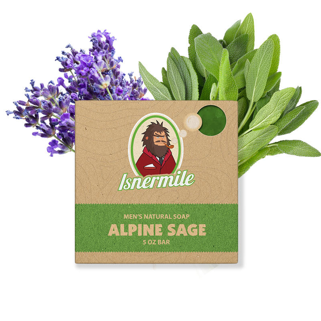 Private Label Coconut Oil Shea Butter Vegan Men Beard Care Soap for Men