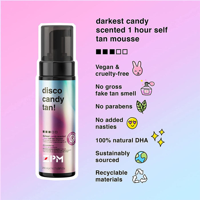 Wholesale Portable Vegan Cruelty Free Darkest Spray Tan Self Tanning Mousse