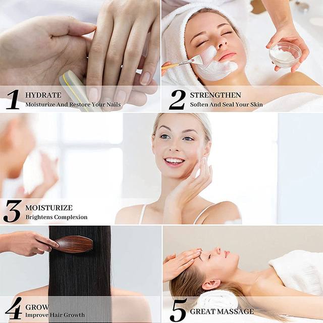 Natural Essential oils Wholesale Dried Flowers Petal Oil Multi-use Face Body Hair Massage Essential Oil