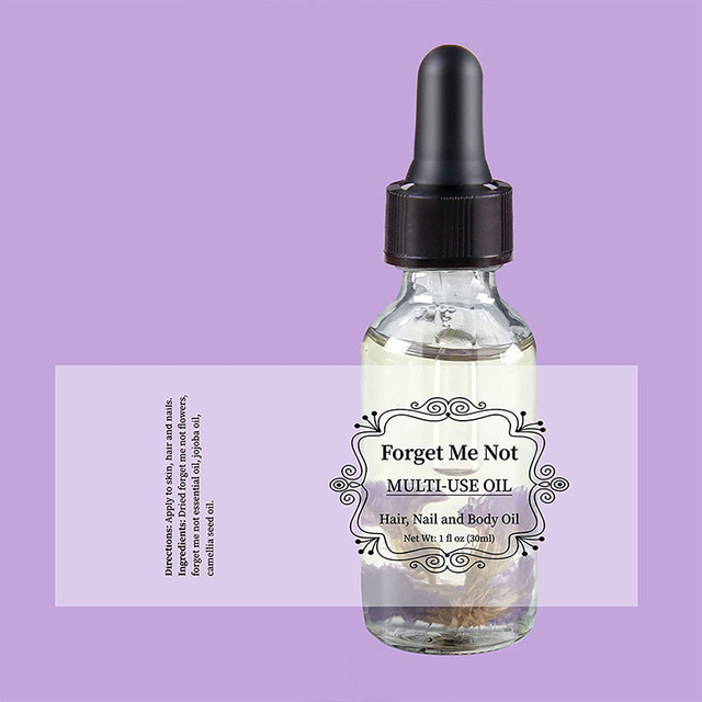 OEM/ODM Body Face Care Flowers Essencial Oil 100% Pure Natural Nourishing Hydrating Multi-Use oil