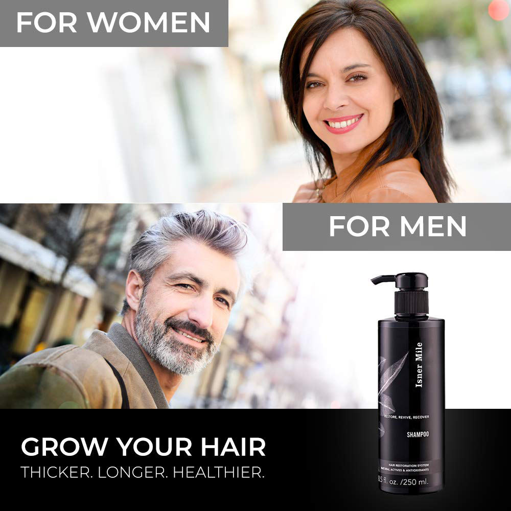 Private Label Nourishing Anti Hair Loss Shampoo Biotin Hair Growth Serum Oil Keratin Shampoo