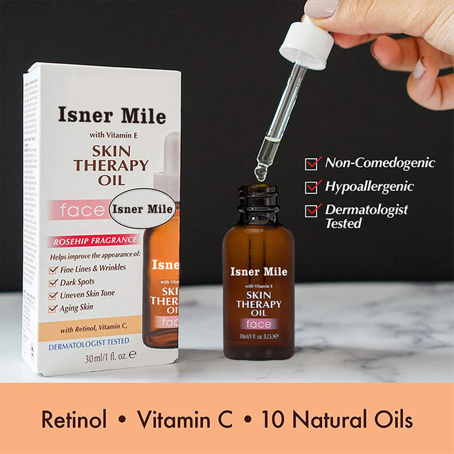 Natural skin care essential oils anti-wrinkle nourishing roseship seed oil face oil