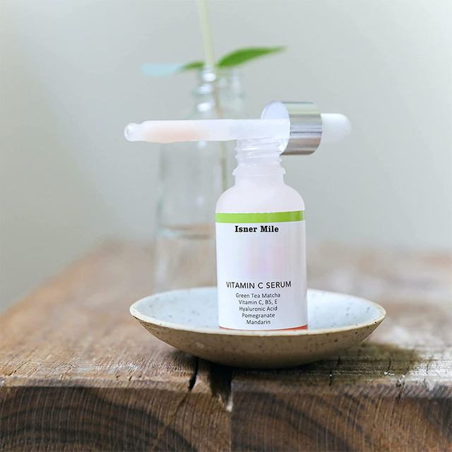 Pure Green Tea Matcha Collagen Wrinkles Acne Serum Anti Aging Skin Repair Vitamin C Serum for Face