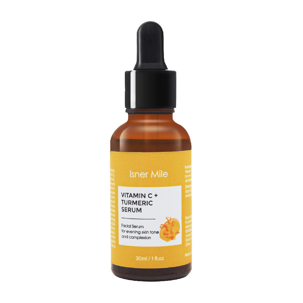Organic Turmeric Skin Care Set Anti Acne Repair Dark Spot Remover Anti Aging Repairing Whitening Face Serum Oil Gift Kit