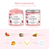 Isner Mile OEM/ODM Private Label Organic Dead Sea Salt Sweet Strawberry Exfoliating Moisturizing Nourishing Body Scrub