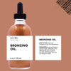 Organic Bronze Shimmer Body Oil Shimmering & Makeup Smooth Shimmer Glow Liquid for Face & Body 100ML