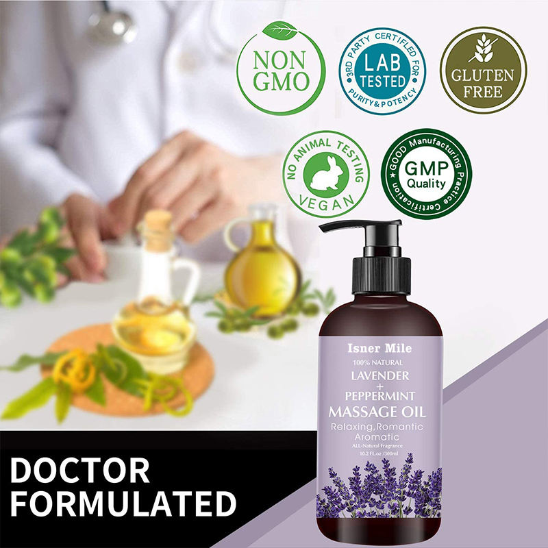 natural gentle massage essential oil pain relief massage oil moisturizing body oil