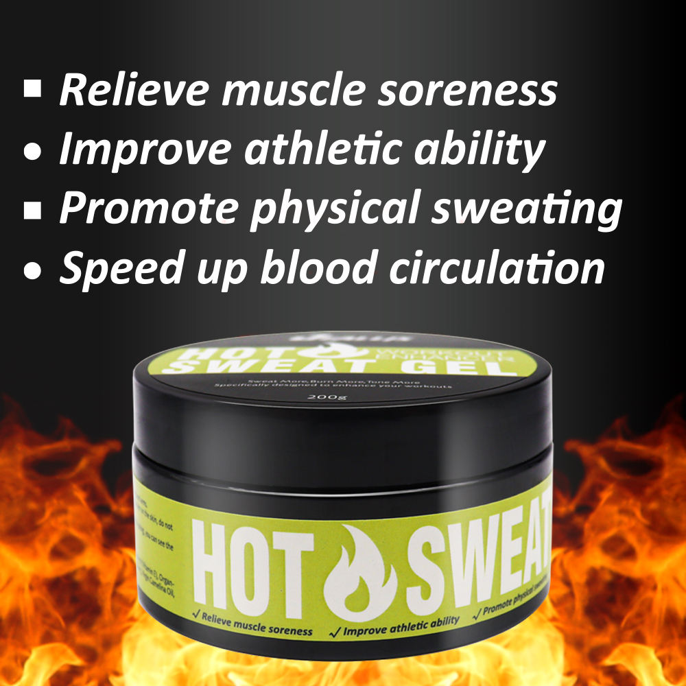 Private Label Sweat HOT Cream Loss Weight Workout Enhancer Cream Fat Burning Slimming gel