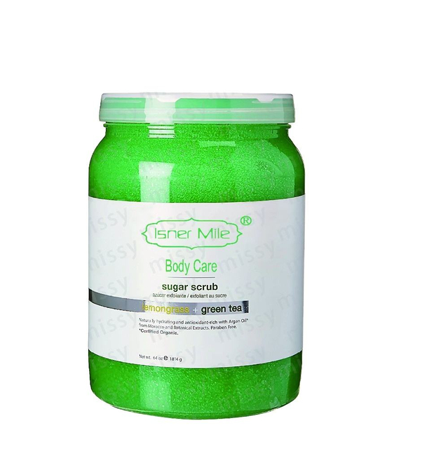 [MISSY]OEM/ ODM Private Label Green Tea and Lemongrass Sugar Body Scrub
