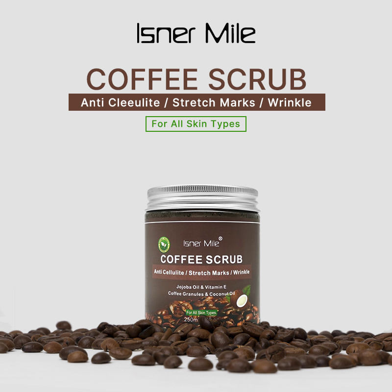 STOCK OEM Private Label Organic Skin Exfoliating Body Scrubs Coffee Scrub
