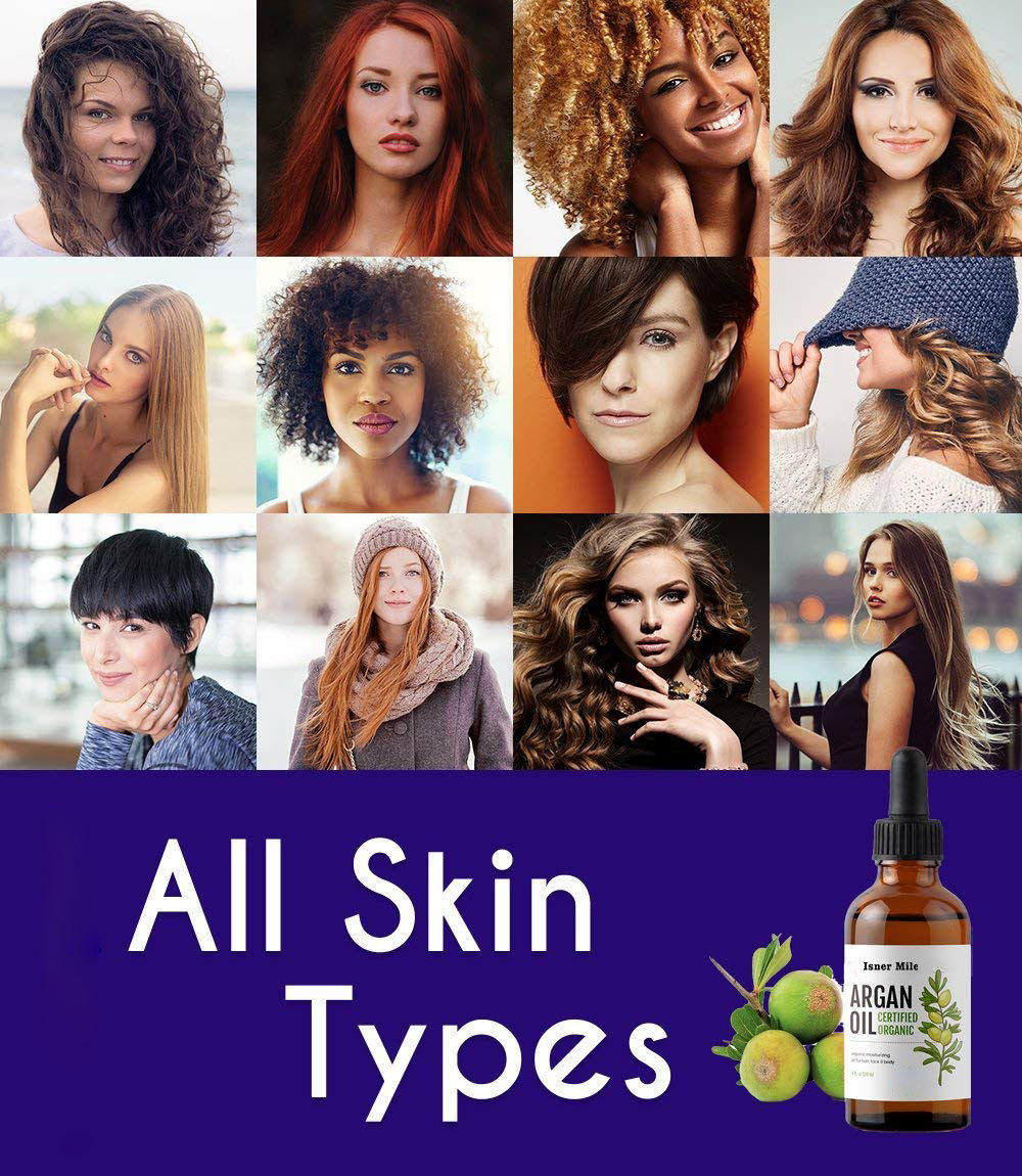 Hair Growth Skin Moisturizer Moroccan Argan Oil Essential Oil