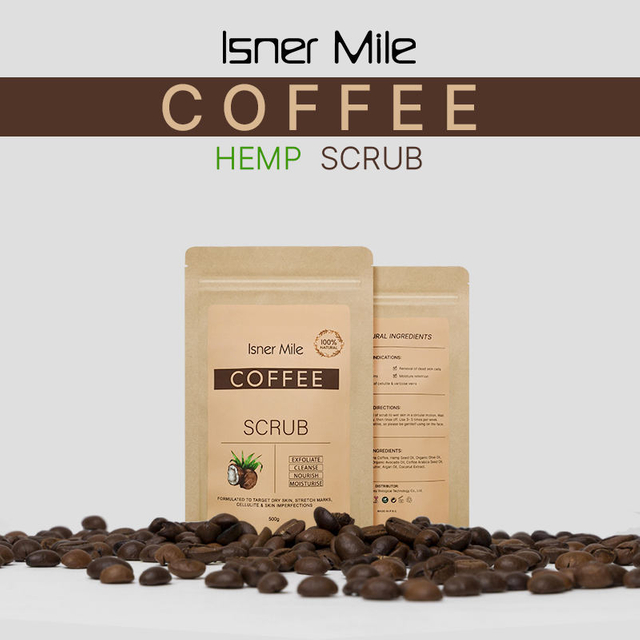 OEM/ODM Private Label Natural Bath Shower Coffee Exfoliating Body Scrub