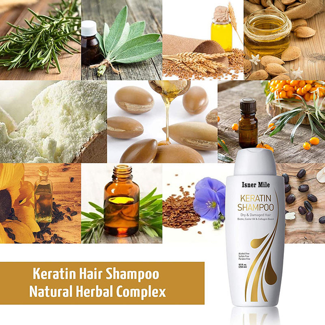 oem odm private label keratin hair straightening shampoo for black women hair