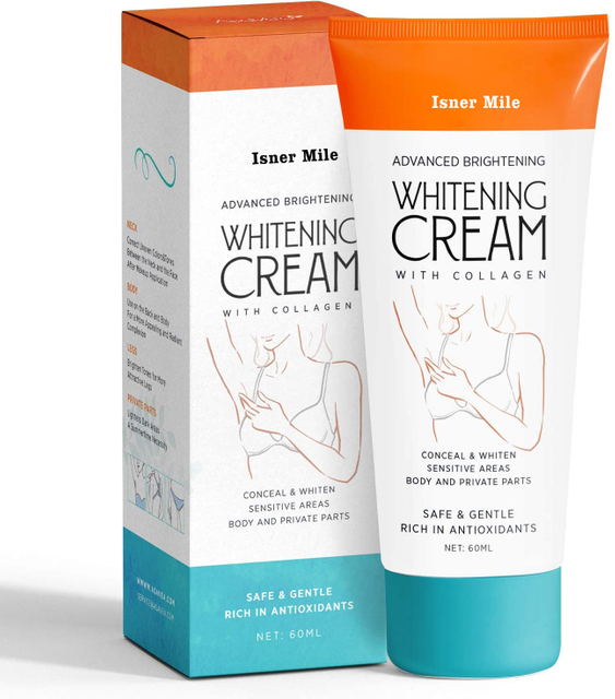 Hot Sell Collagen Lightening Best Body Beauty Dark Spot Skin Underarm Whitening Cream