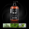 Natural private label organic deep cleansing face beard foam shampoo beard wash