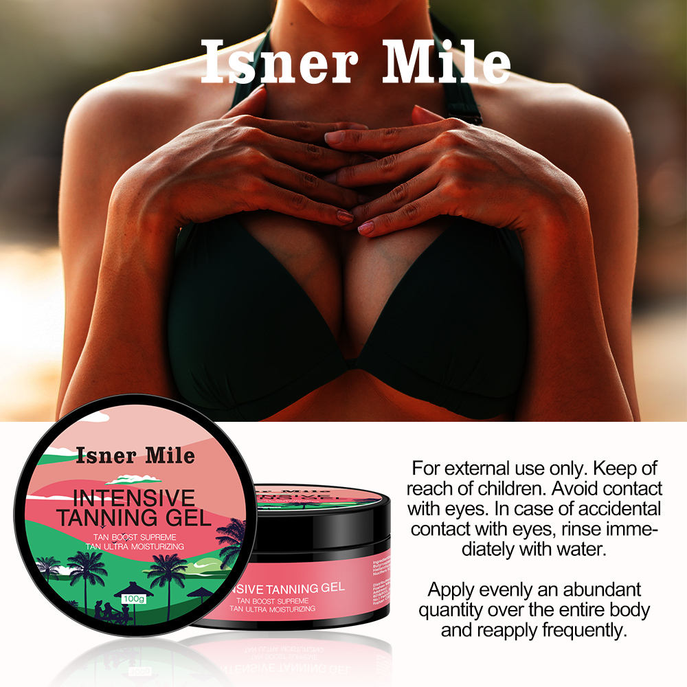 OEM ODM Private Label Tanning Accelerate Tanning Accelerator Cream outdoor Gel Lotion Oil Butter Tan