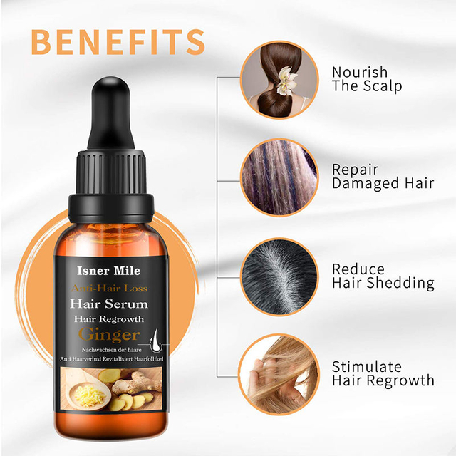 Wholesale Private Label Organic Anti Hair Loss Hair Growth Oil Serum Drop for Women Men