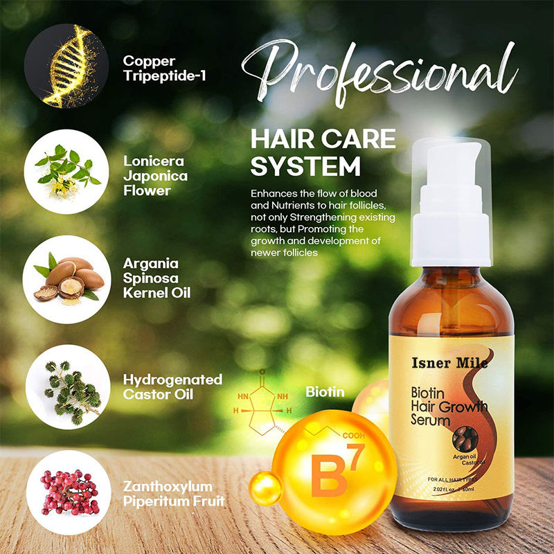 High Quality Chinese Herbal Extracts Natural Hair Care Hair Growth tonic