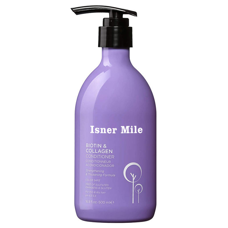 Organic Argan Oil Biotin Collagen Repair Damaged Hair Conditioner Thickening for Hair Loss Growth