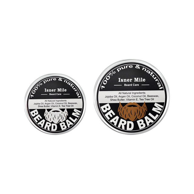 OEM ODM Private Label Natural Organic Vegan Beard Care Wax Beard Balm