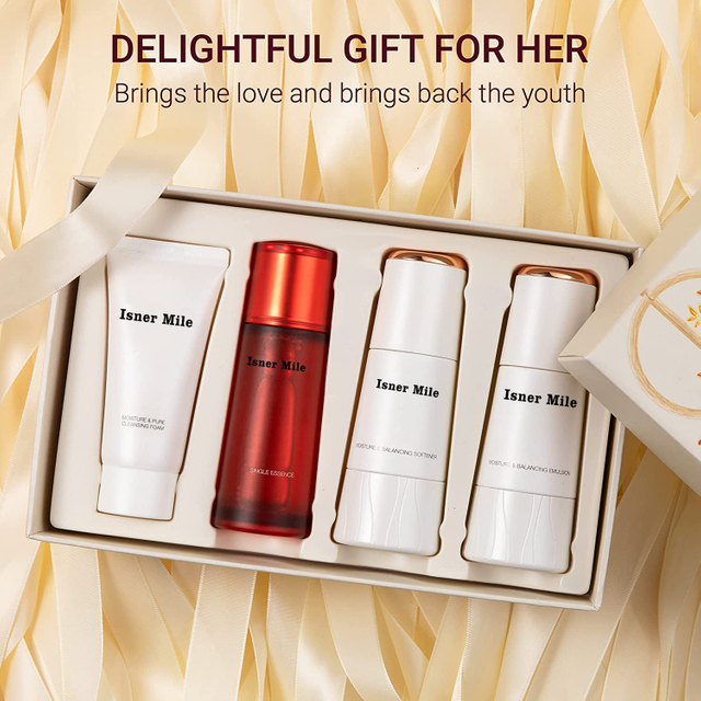 Anti Aging Other Skin Care Products Routine Kit Skin Moisturizing Lotion Toner Cleansing Foam Set