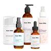 Full Face Skin Care Set for Facial Cleanser Facial Toner Peptide Complex Serum Eye Gel Moisturizing Cream