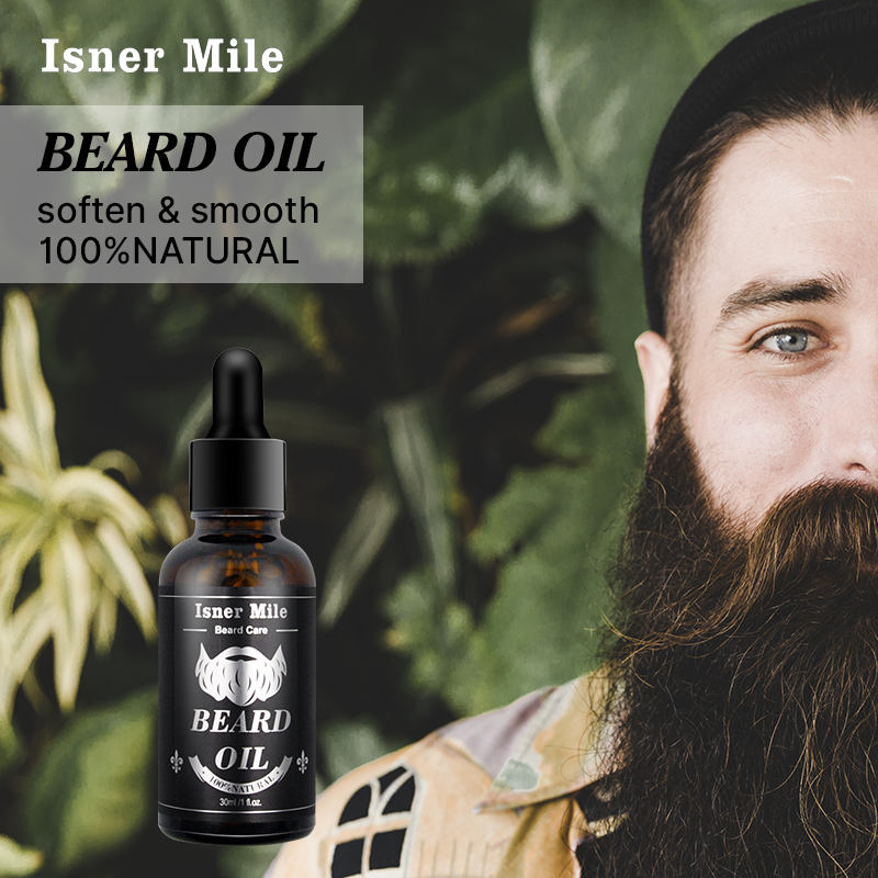 Men Customized Natural Private Lable Beard Care Growth Kit Beard Oil