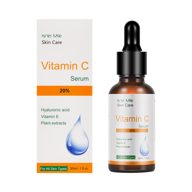 OEM ODM Private Label Lightening Anti-aging Vitamin C 20% Facial Skin Care Serum