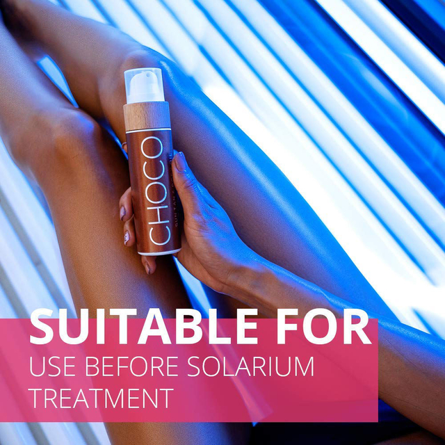 Tanner Solution Oils Deep Chocolate Sun Tan Outdoor Black Body Tanning Oil