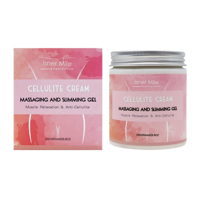 Isner Mile Private Label Best Weight Loss Slimming Detoxify Cream Anti Cellulite Cream