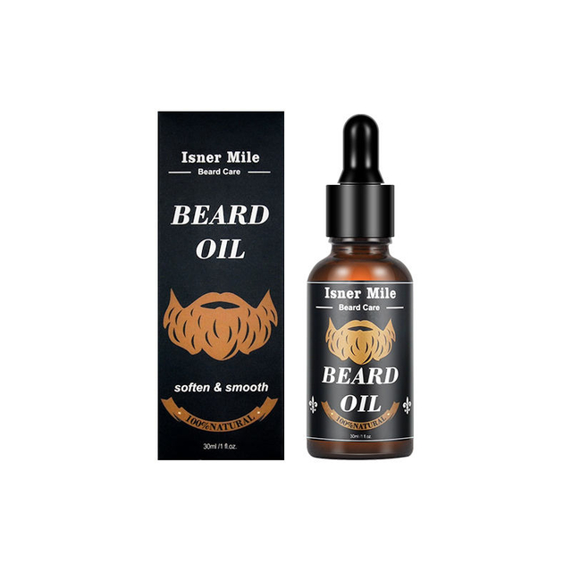 Men's 100% Natural Organic Beard Care Organic Scented Beard Growth Oil