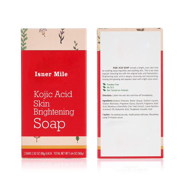 OEM/ODM Private Label Organic Colorful Fruity Whitening Body Bath Soap Kojic Acid Skin Brightening Soap