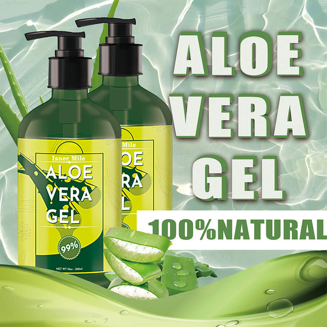 100% Natural Organic pure natural organic private label soothing gel aloe vera for face aloe vera gel