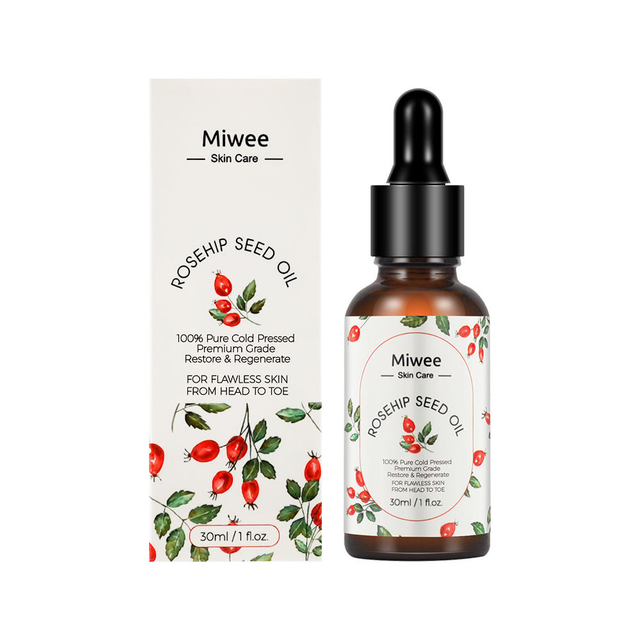 Natural skin care essential oils anti-wrinkle nourishing roseship seed oil face oil