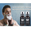 Organic Argan Jojoba Seed Oil Beard Wash Shampoo and Conditioner Kit