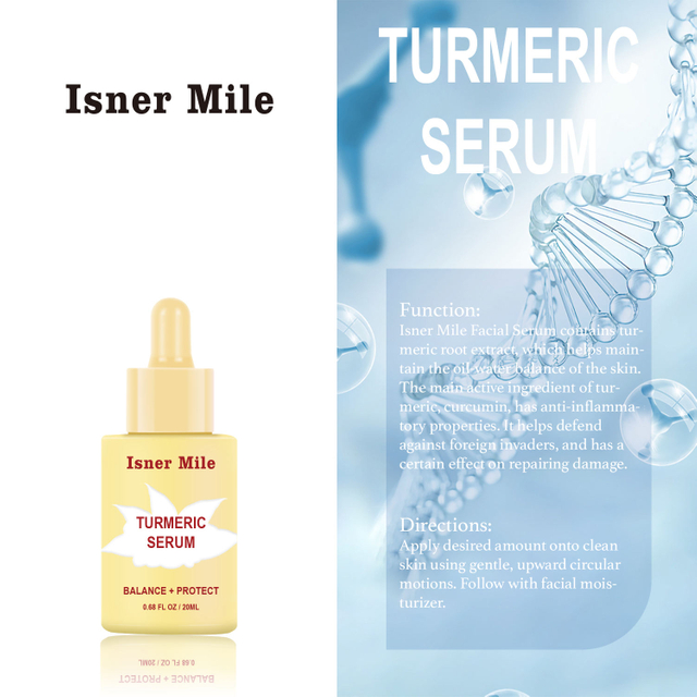 Turmeric Serum Brightening and Anti-acne 30ml Essencel Custom face cream