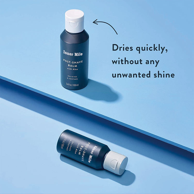 Private Label soften vegan aloe vera calms smooths beard roots beard after shave balm