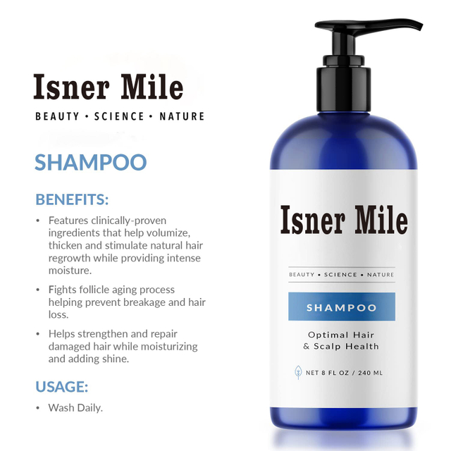 Private Label Nature Organic hair care loss treatment Hair High Nutrition argan oil Biotin Collagen shampoo