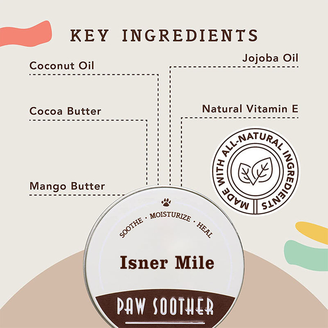 OEM/ODM Wholesale Natural Paw Soother Balm Dog Paw Cream Moisturizes Soothes Irritated Paws Protect Pet Dog Claw Care