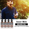 Men's sandalwood grooming beard care set growth products beard oil kit