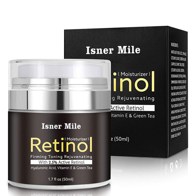 organic natural face moisturizing cream anti-aging retinol cream