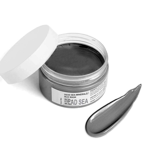 Natural Face and Body Dead Sea Mud Mask Purifying Acne Pores Minimizer Facial Black Clay Mask